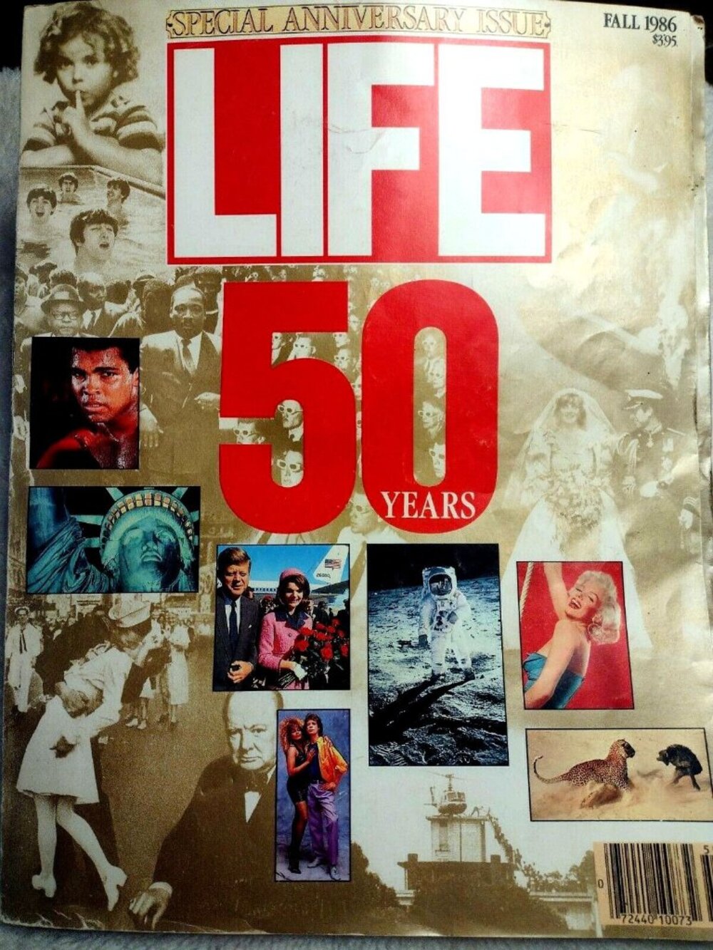 Vintage LIFE Magazine 50 Years Special Anniversary Issue Fall 1986